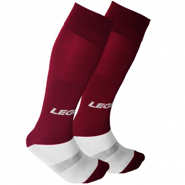 Legea Mondial Calzettoni da calcio rosso scuro