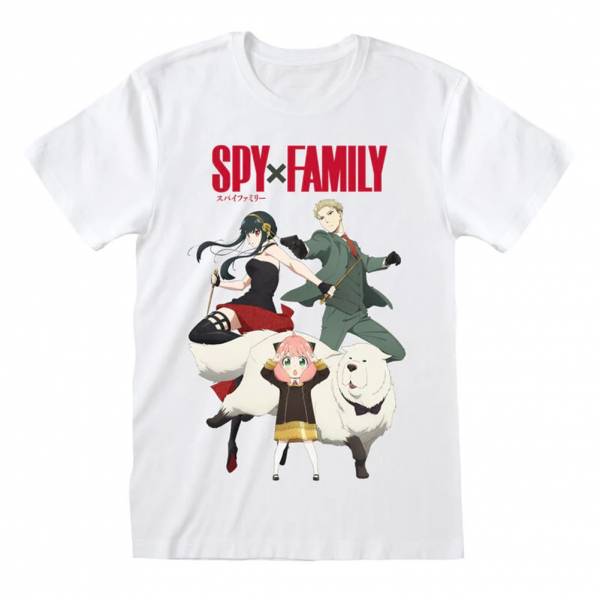 Spion x Family Family Heren T-shirt SXF06128TSW