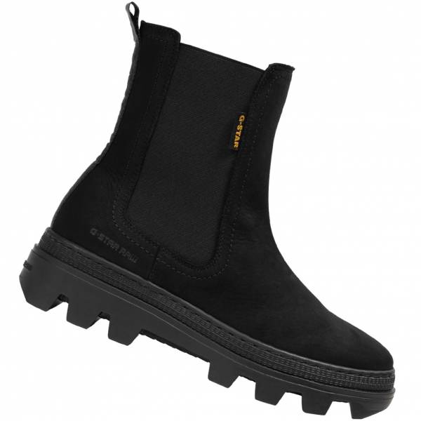 G-STAR RAW NOXER Chelsea Damen Nubukleder Stiefel 2241 020719 BLK