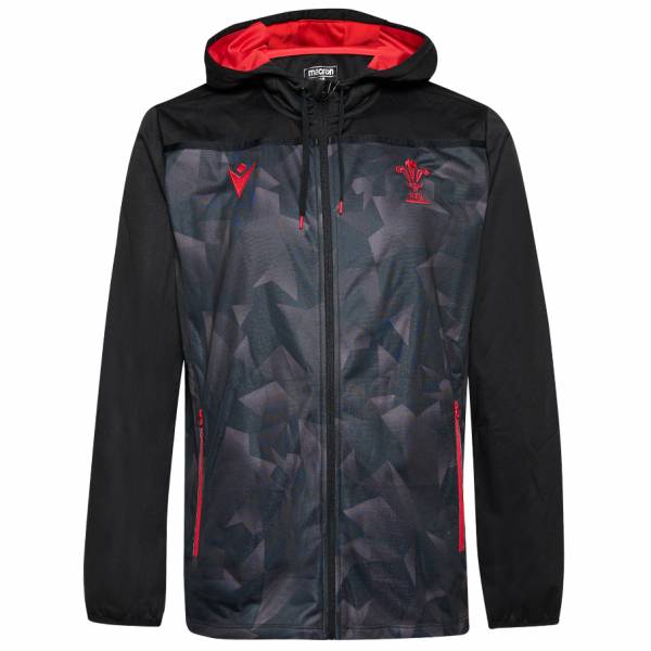 Wales WRU macron Rugby Hombre Chaqueta con capucha 58537572