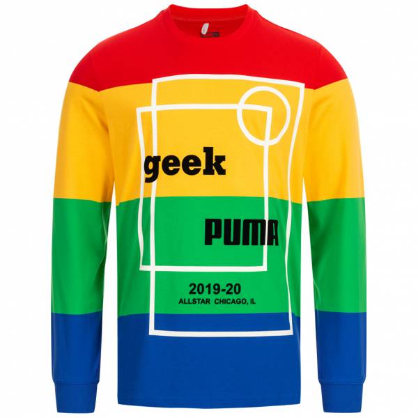 PUMA x Fashion Geek All Star Game Color Hombre Camiseta de manga larga 598831-01