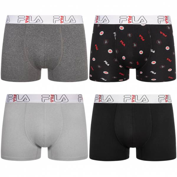 FILA Herren Boxershorts 4er-Pack FM412BXPB7-001