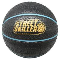 STREETSKILLER „Niezwykły chwyt” Piłka do koszykówki czarny/niebieski