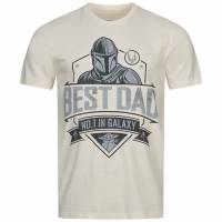 STAR WARS Mandalorian No. 1 Galaxy Herren T-Shirt SWMTS062NAT
