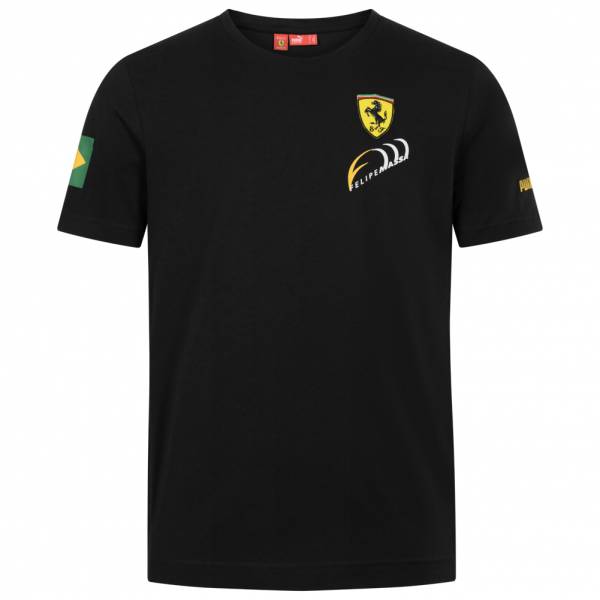 PUMA x Scuderia Ferrari Black Massa Lifestyle Uomo T-shirt 760272-02