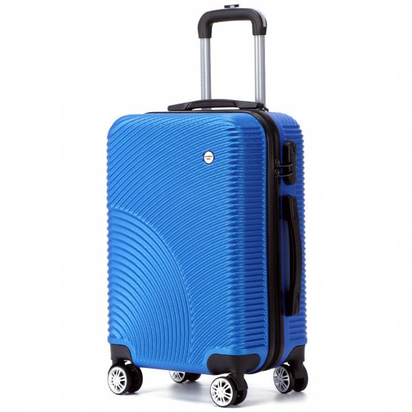 LEANDRO LIDO "Montefalco" 20" Handgepäck Koffer blau