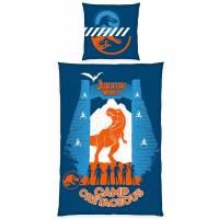 Jurassic World Bettwäsche Set 135 x 200 cm + 80 x 80 cm 4418419050521
