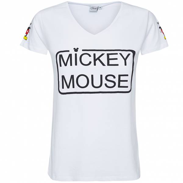 Mickey Mouse Disney Femmes T-shirt HS3700-blanc