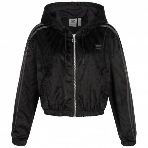 adidas Originals Oversize Cropped Damen Cord Trainingsjacke GU0829