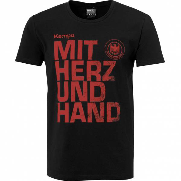 DHB Deutschland Kempa MIT HERZ UND HAND Herren T-Shirt 2003301011630