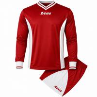 Zeus Kit Dedalo Voetbaltenue 2-delig granata/bianco