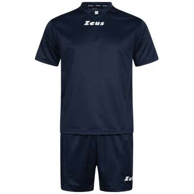Completo Calcio Personalizzato Adulto Maglia E Pantaloncino, Blu E Bianco, Terza Divisa MARQS