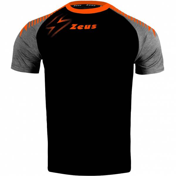 Zeus Fast Hommes Maillot d'entraînement noir orange