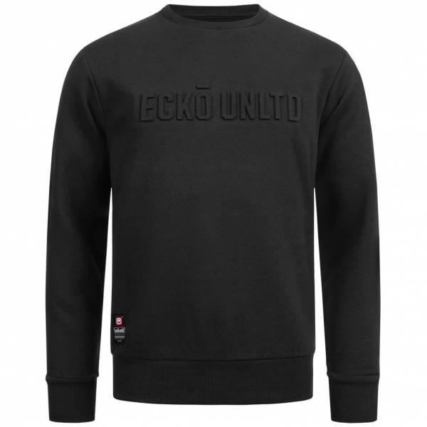 Ecko Unltd. Tesl Hommes Sweat-shirt ESK04737 Noir