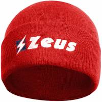 Zeus Zuccotto Lana Beanie czerwony