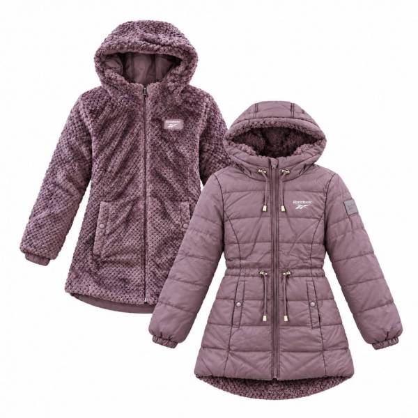 Reebok Reversed to Snow Damen Wende-Winterjacke OLRB2266-Grape