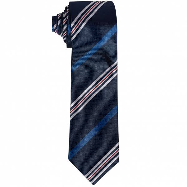 Image of Hackett London Elegant Regatta Stripe Cravatta in seta HM053206-595