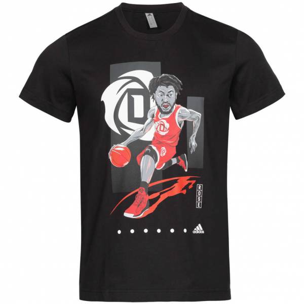 adidas x Derrick Rose Geek Up Herren T-Shirt FM4773