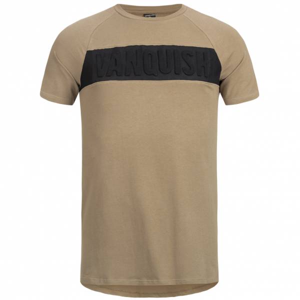 Vanquish Herren Fitness Panel T-Shirt Brindle VA-SBR