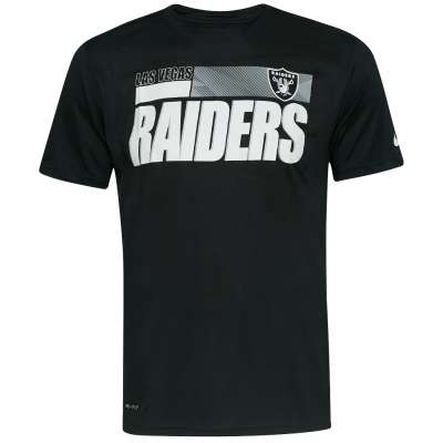 ウォームアップウェア NIKE NFL pro line RAIDERS game shirts L Las Vegas Raiders NFL Nike Triblend Logo Men T-shirt NKO7