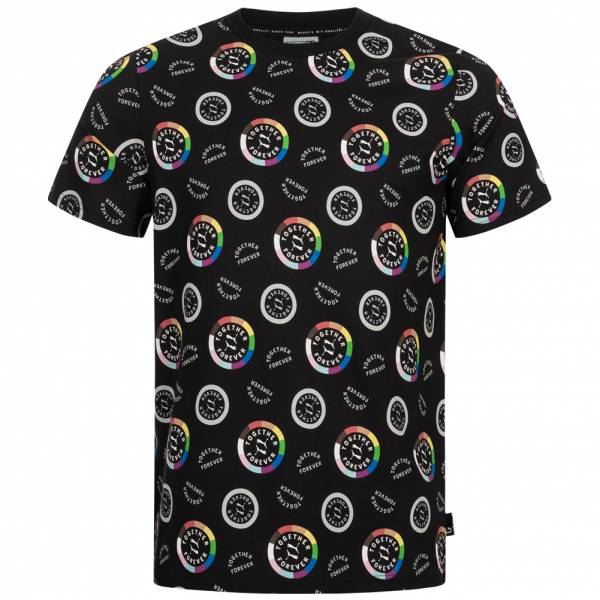 puma x pride all over print t-shirt 536975-01 uomo