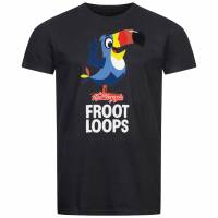 KELLOGGS Froot Loops Toucan Herren T-Shirt POMTS404BLK