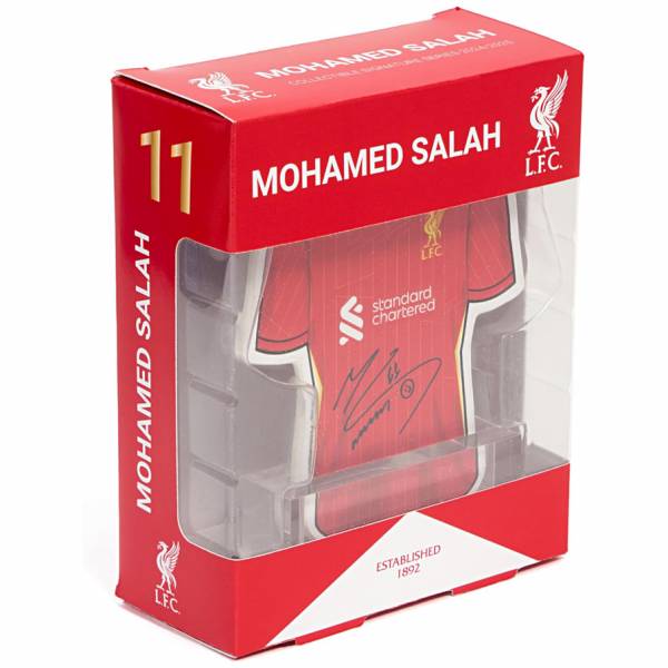 Liverpool FC Mohamed Salah #11 Fußball Sammlerstück 14 cm 810168070360