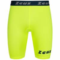 Zeus Bermuda Elastic Pro Mężczyźni Legginsy neonowy żółty