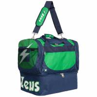 Zeus Borsa Delta Borsone da calcio Verde Navy