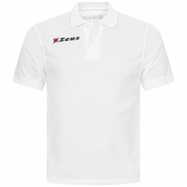 Zeus basic mężczyźni koszulka polo biały