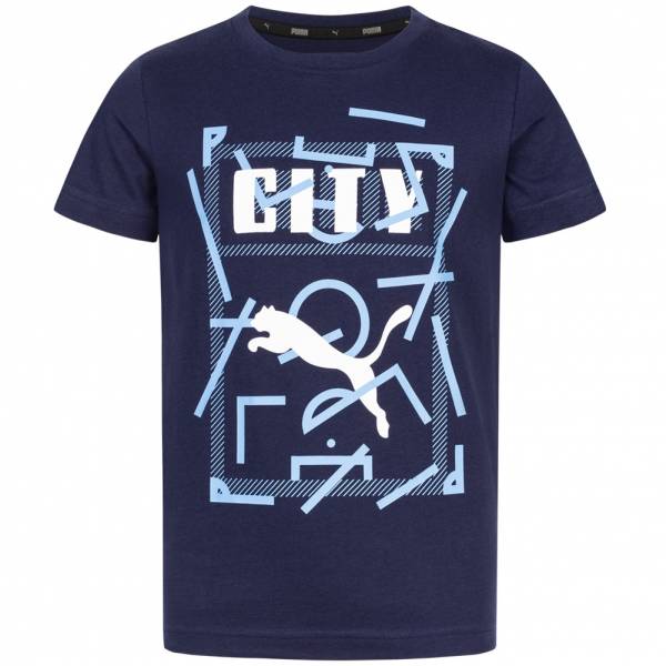 Manchester City PUMA Jungen Fan T-Shirt 756122-25