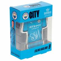 Manchester City Erling Haaland #9 Piłka do piłki nożnej Przedmiot kolekcjonerski 14 cm 810168070049