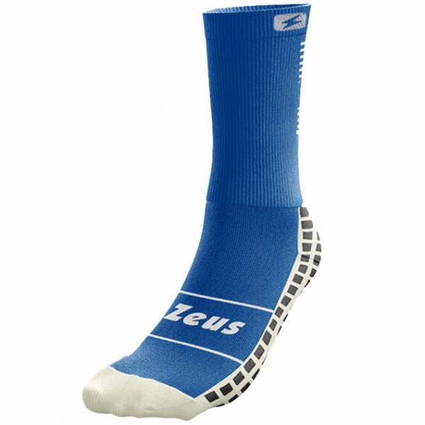 Zeus chaussettes professionnelles antidérapantes bleues