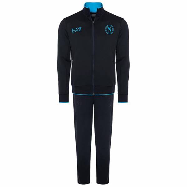 SSC Napoli EA7 Emporio Armani Mężczyźni Kombinezon wypoczynkowy EASSCN24R16-BLU-NAVY