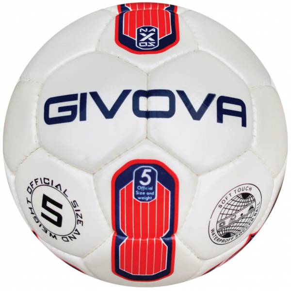 Givova Ballon de foot Naxos rouge / marine