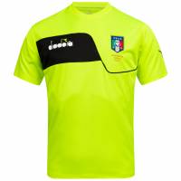 Italia AIA Diadora Hombre Camiseta de entrenamiento de árbitro de manga corta 102.173019-97015