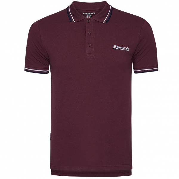 Lambretta Twin Tipped Herren Polo-Shirt SS1608-E/W/N