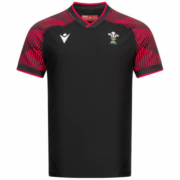 Image of Nazionale gallese di rugby WRU macron Body Fit Uomo Rugby Pro Maglia 58540668