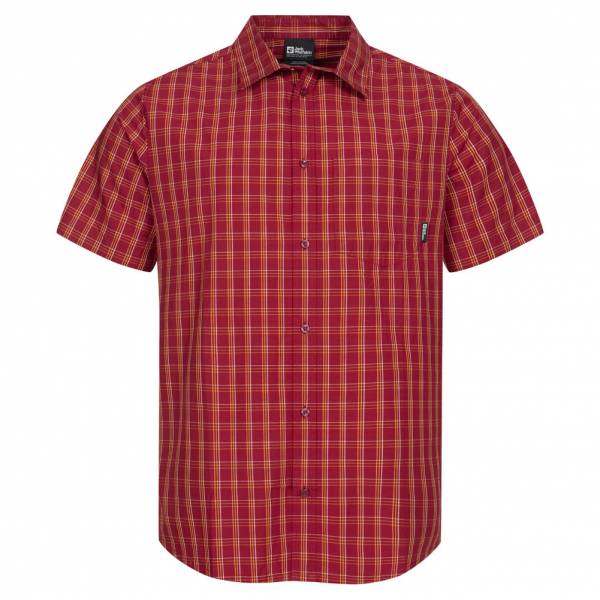 Jack Wolfskin Hot Springs Herren Kurzarm Hemd 1402333-8975