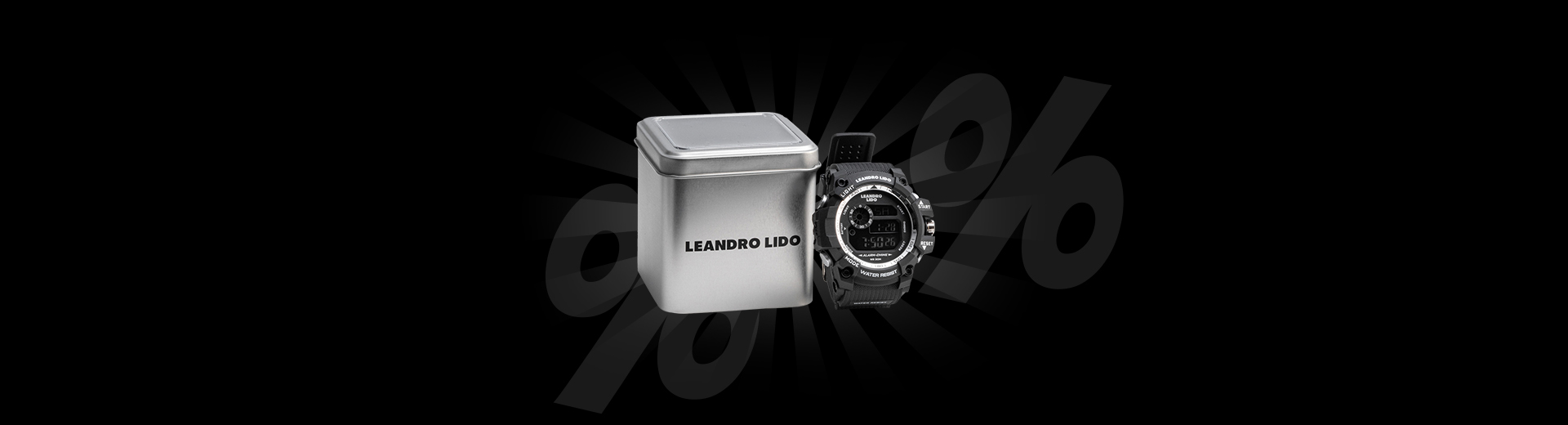 LEANDRO LIDO Unisex Sports Watch solo 5,55 €