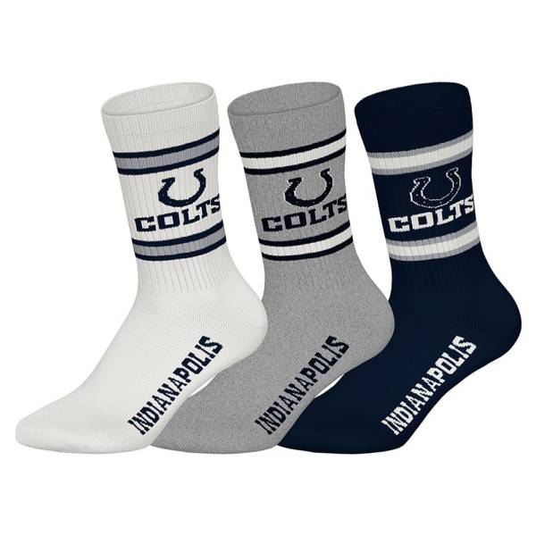 Indianapolis Colts NFL Unisex Crew Socken 3 Paar 22430001-3605