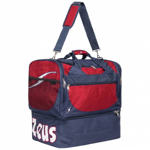 Image of Zeus Borsa Delta Borsone da calcio Navy Rosso