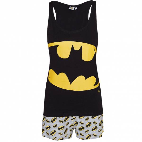 Batman DC Comics Femmes Pyjama ET3624-noir