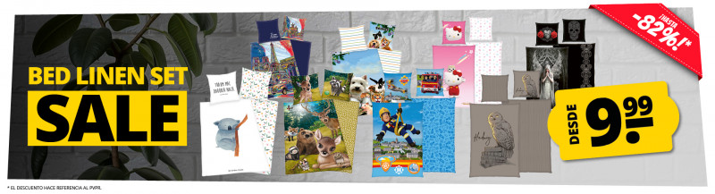  Bedding SALE desde 9,99 €