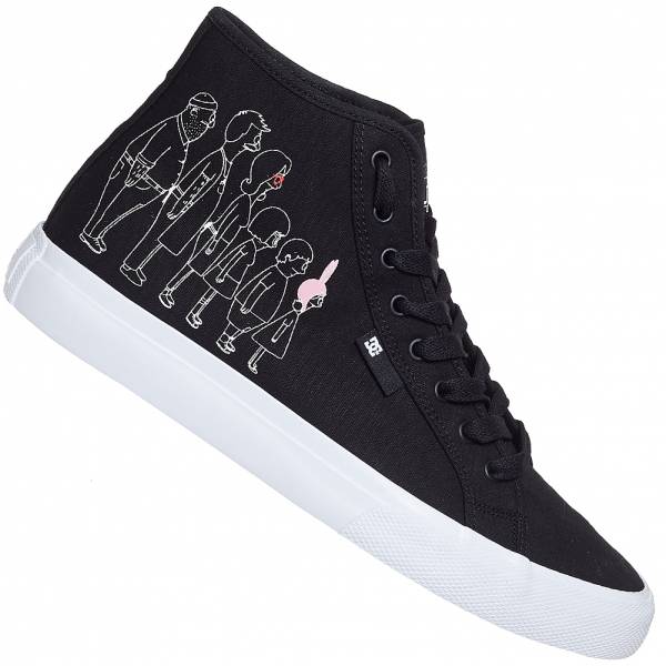 DC Shoes x Bob's Burgers Manual HI Skateboarding Sneaker ADYS300669-KWP