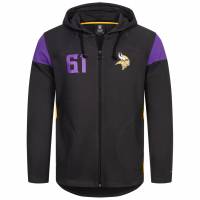 Minnesota Vikings NFL Fanatics Hombre Sudadera con cremallera y capucha 2083MBLKFHEMVI