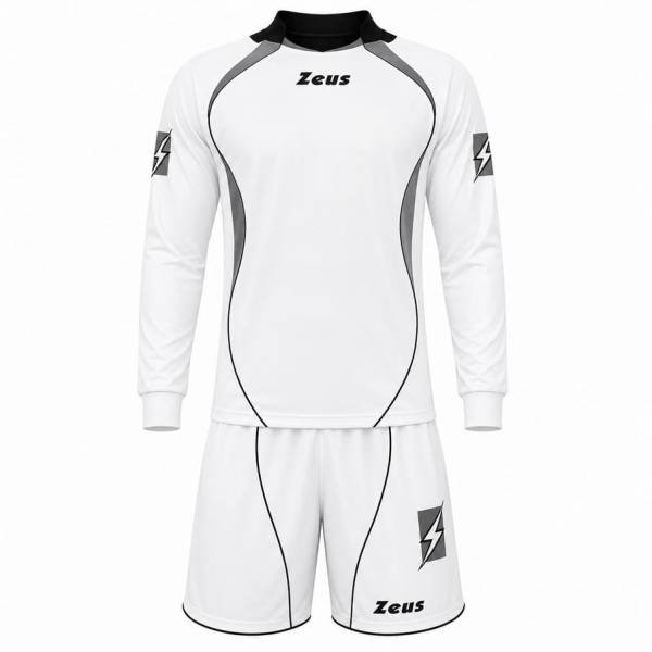 Zeus Kit Icaro Uomo Kit da calcio 2 pezzi grigio/nero