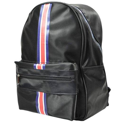 Lambretta Vertical Stripe Backpack T20069-BLK 23l