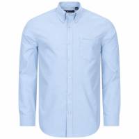 BEN SHERMAN Oxford Herren Langarm Hemd 0077857-SKY