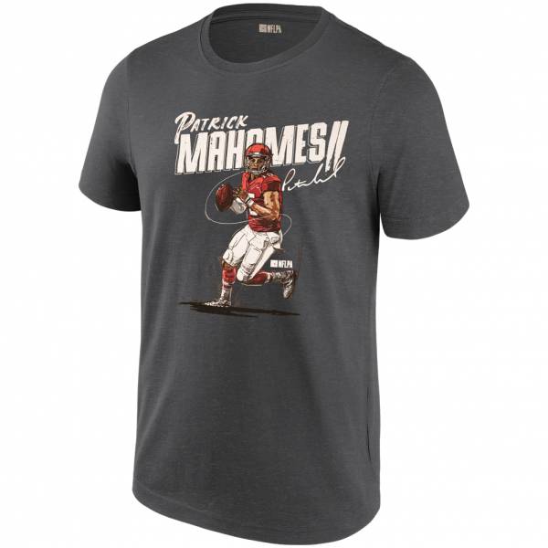 Patrick Mahomes Signature Kansas City Chiefs NFL Hommes T-shirt NFLTS10MC